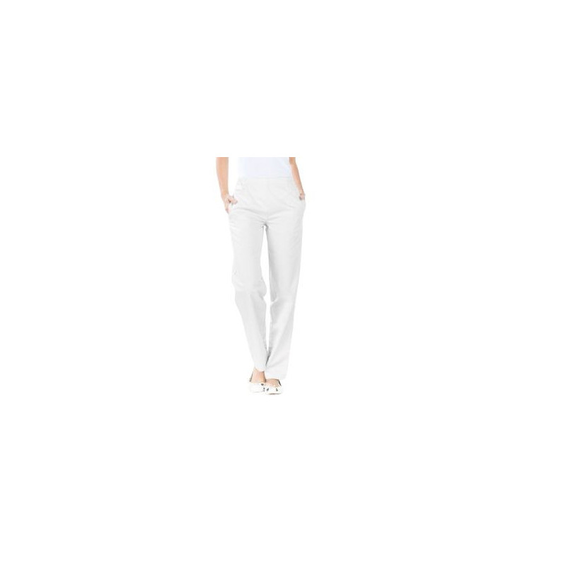 Pantalon MAX REMI CONFECTION blanc polycoton