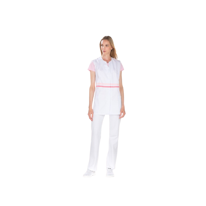Tunique médicale femme LOU SM REMI avec poches pratiques