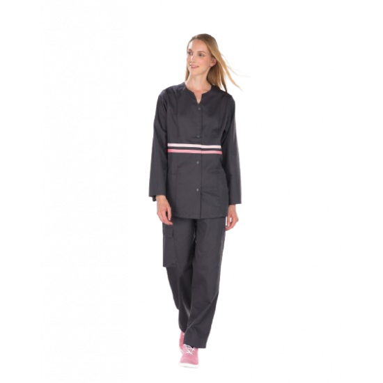 Tunique LOU MT REMI CONFECTION anis fuchsia anthracite