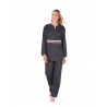 Tunique LOU MT REMI CONFECTION anis fuchsia anthracite