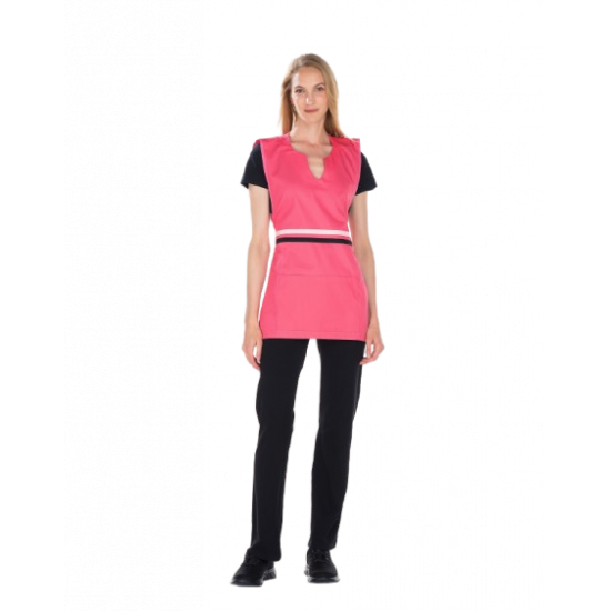 Chasuble femme fermée par lacets côté