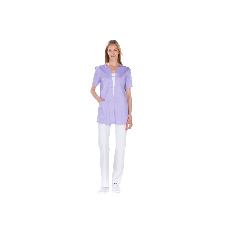 Tunique professionnelle femme satin REMI métiers santé esthétique