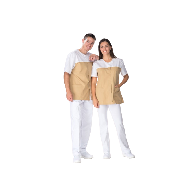 Tunique professionnelle homme LAURENT manches courtes REMI