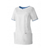 Tunique médicale femme BP col officier manches courtes