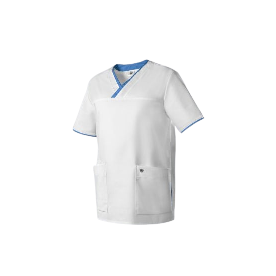 Tunique à enfiler unisexe médicale BP manches courtes