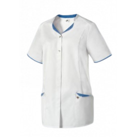Tunique femme médicale BP encolure V, poches pratiques (2)