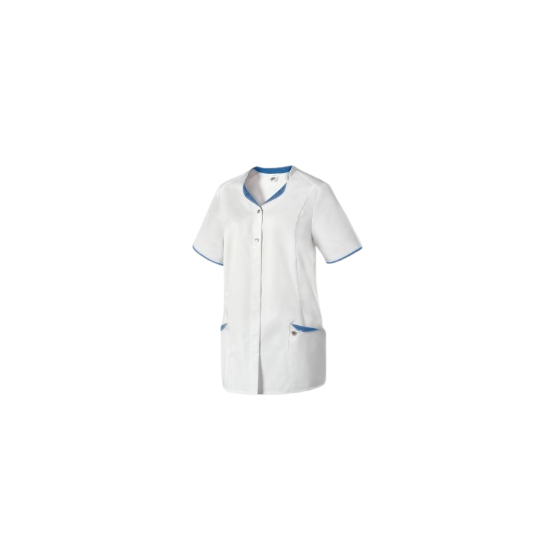 Tunique femme médicale BP encolure V, poches pratiques