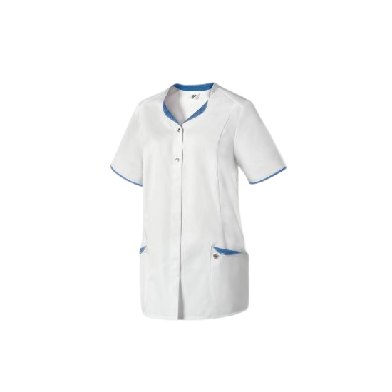 Tunique femme médicale BP encolure V, poches pratiques