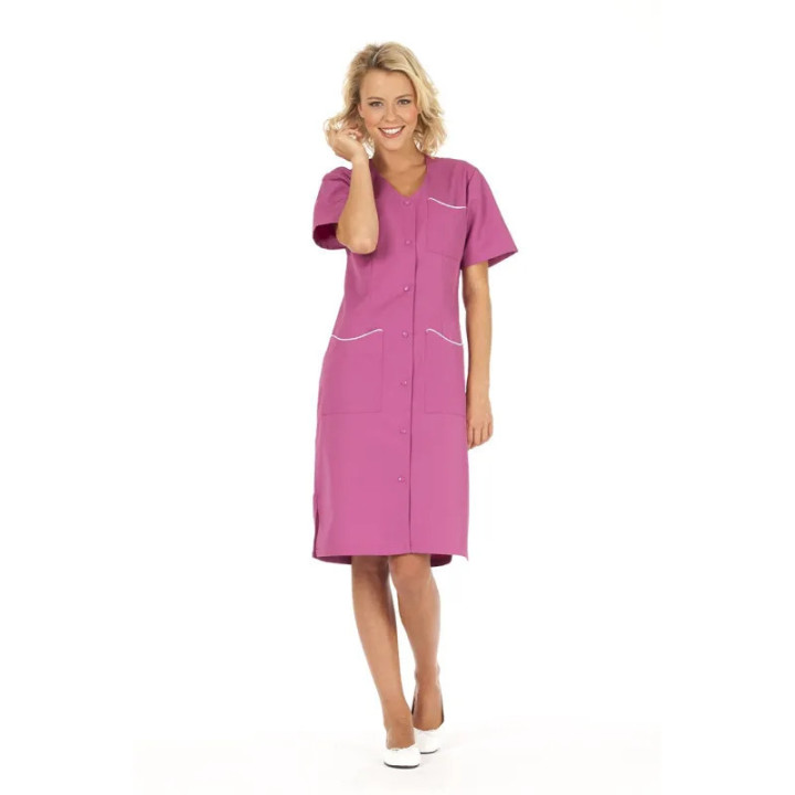 Blouse professionnelle femme médicale LAURENE manches courtes