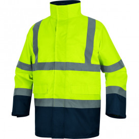 Parka haute visibilité 5 en 1 DELTA PLUS travail extérieur