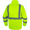 Parka haute visibilité 5 en 1 DELTA PLUS travail extérieur