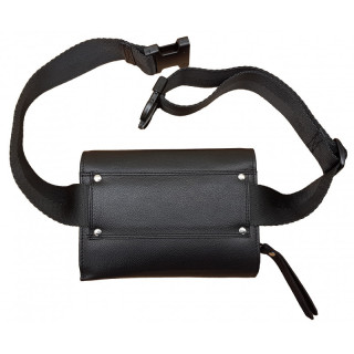 Sacoche serveur cuir sans monnayeur fermeture cartable CLAIRE-FONCET