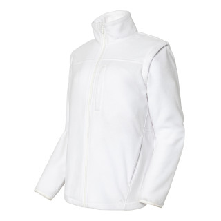 Veste polaire mixte avec manches amovibles- éco-responsable et chaleur