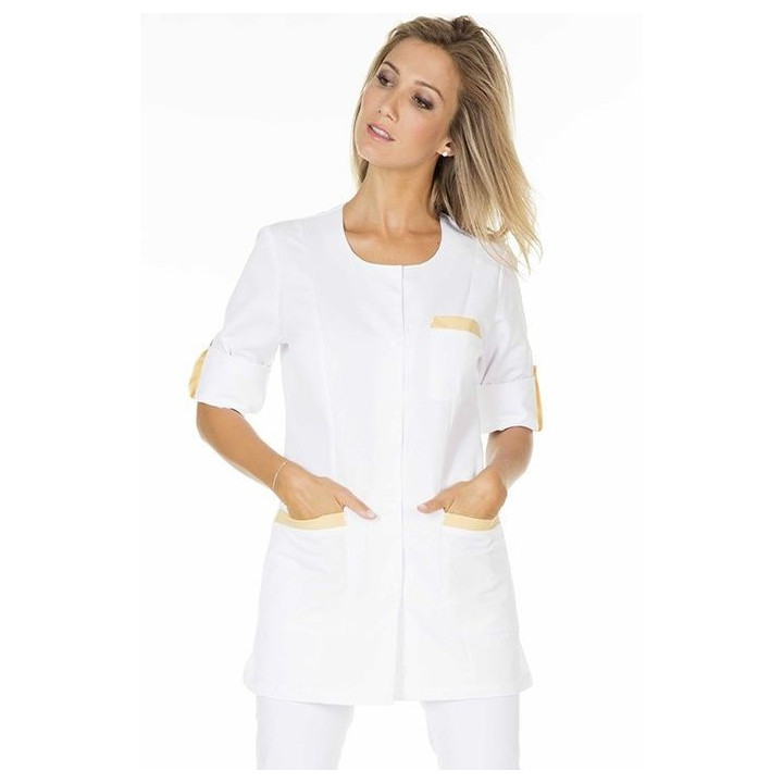 Tunique médicale femme CAROLE manches transformables MOLINEL