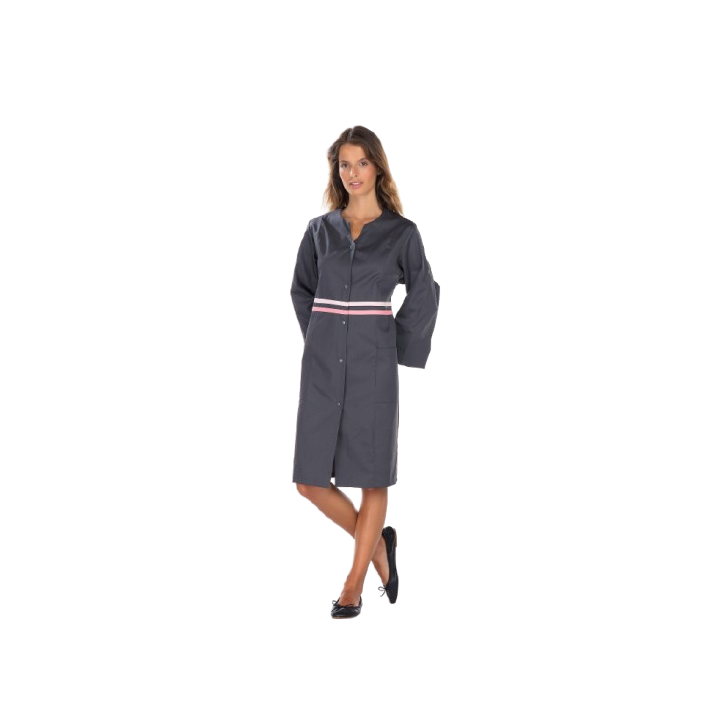 Blouse femme médicale manches courtes col fantaisie REMI