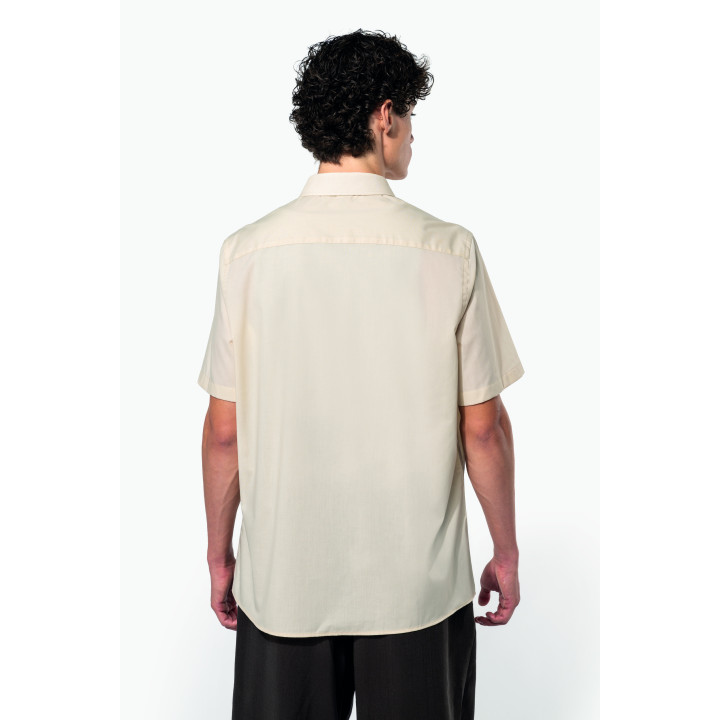 Chemise popeline polycoton manches