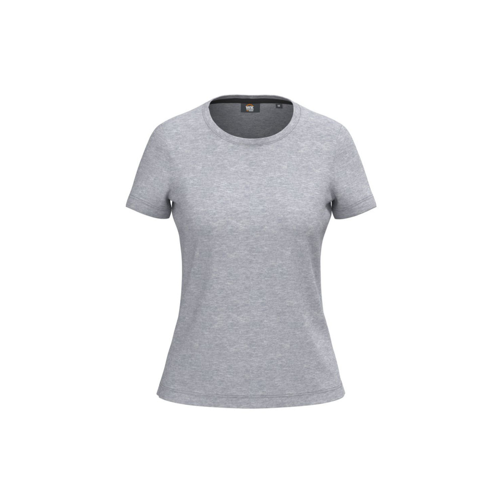 T-shirt femme antibactérien lavable 60°C antiboulochage