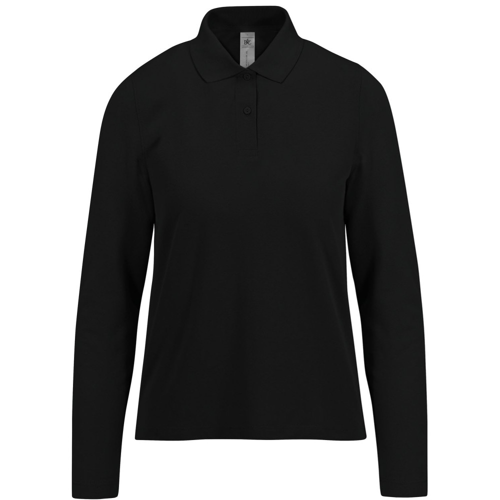 Polo femme manches longues