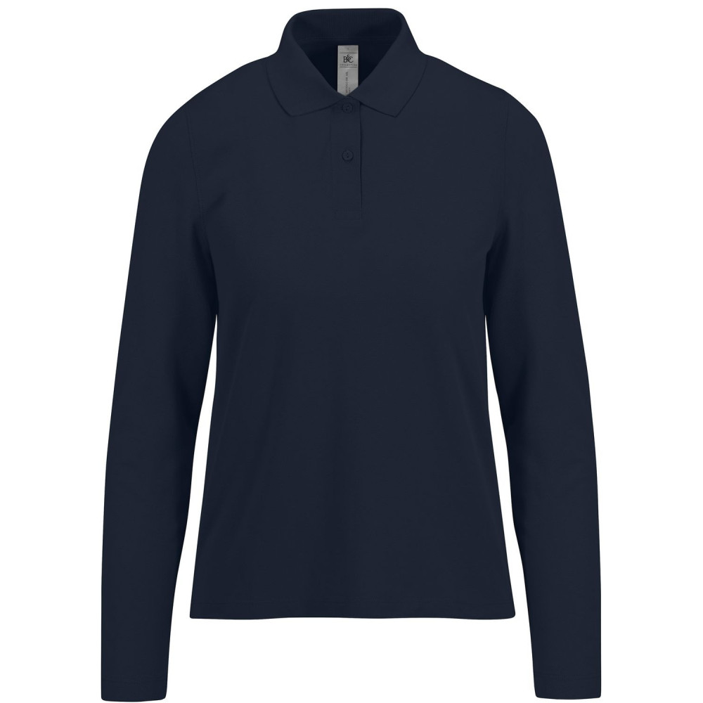 Polo femme manches longues