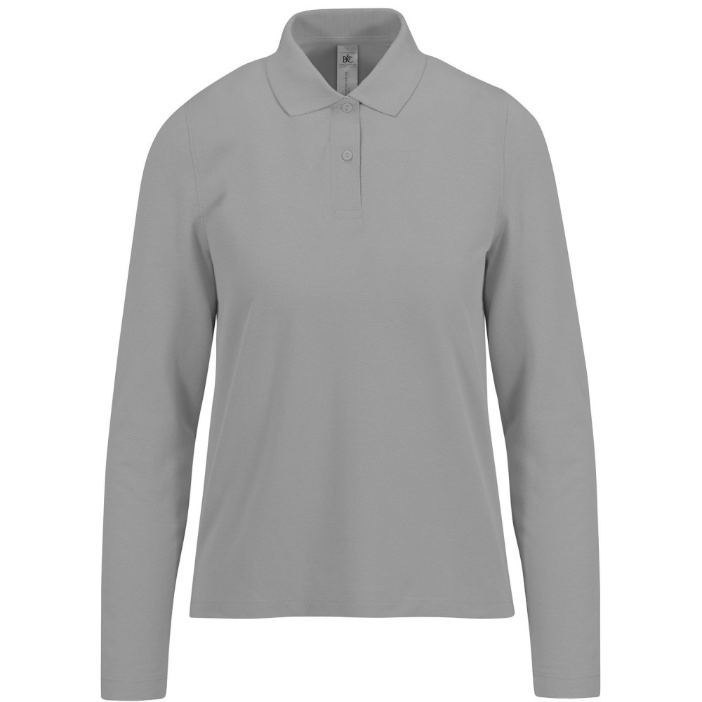 Polo femme manches longues