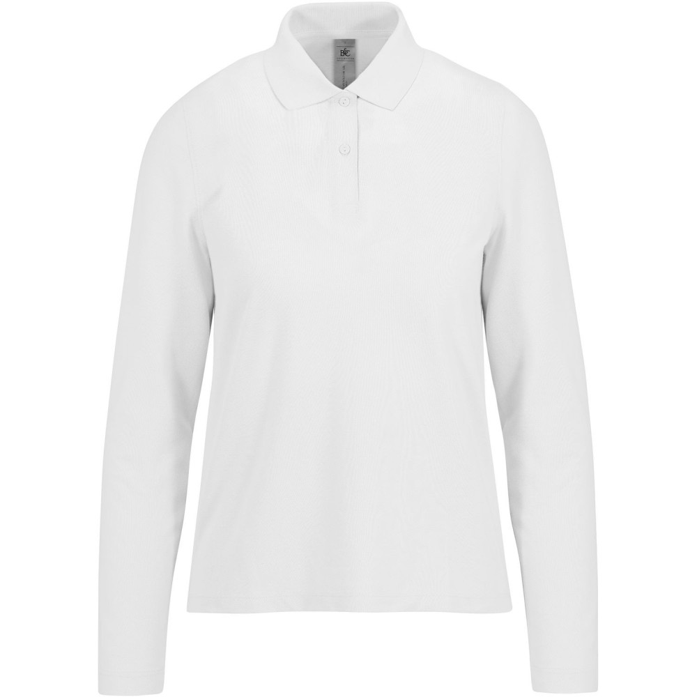 Polo femme manches longues
