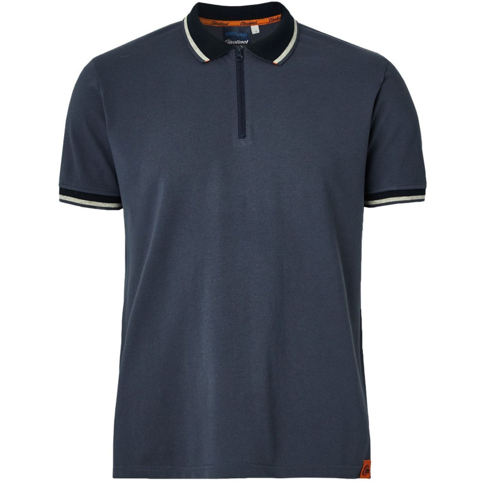 Polo de Travail Homme Chill Marine Lavé