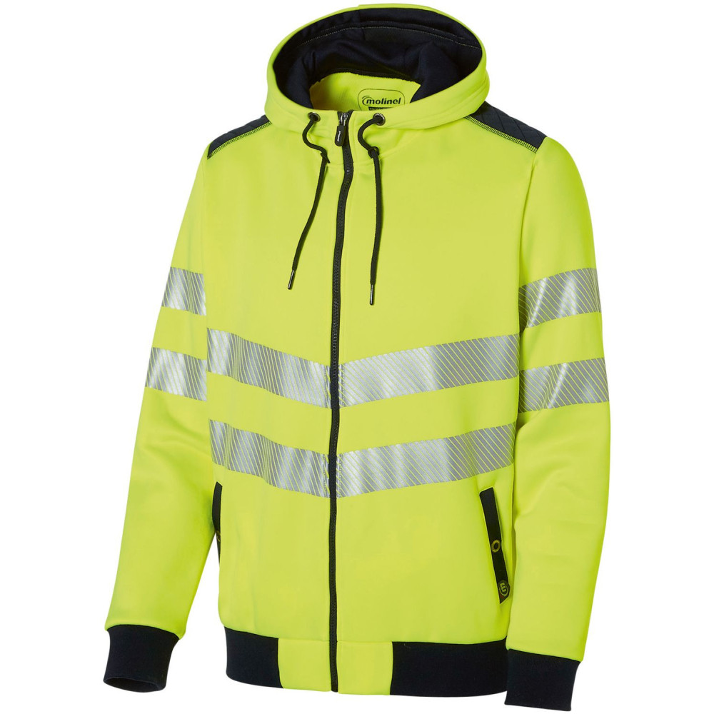 Sweat zippé capuche