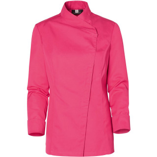 Veste professionnelle femme fushia élégante et moderne