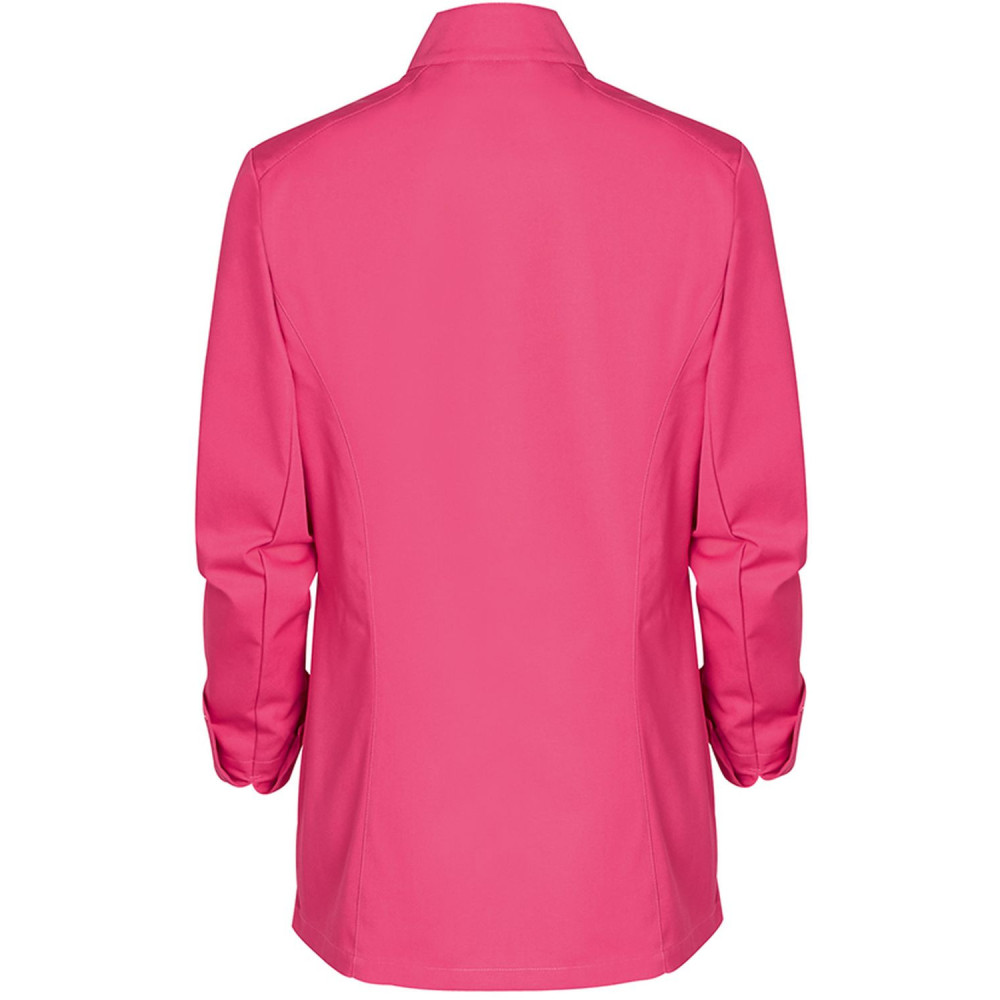 Veste professionnelle femme fushia élégante et moderne