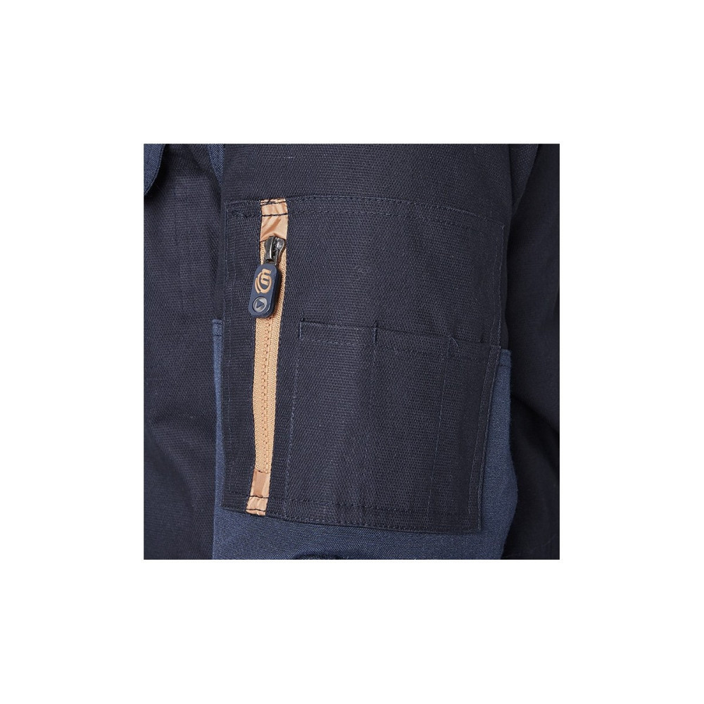 Parka matelassée Molinel homme travail BTP imperméable