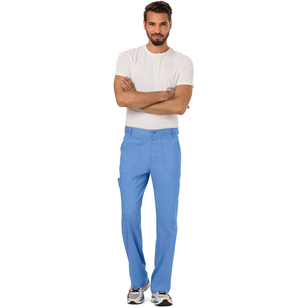 Pantalon cargo à braguette homme