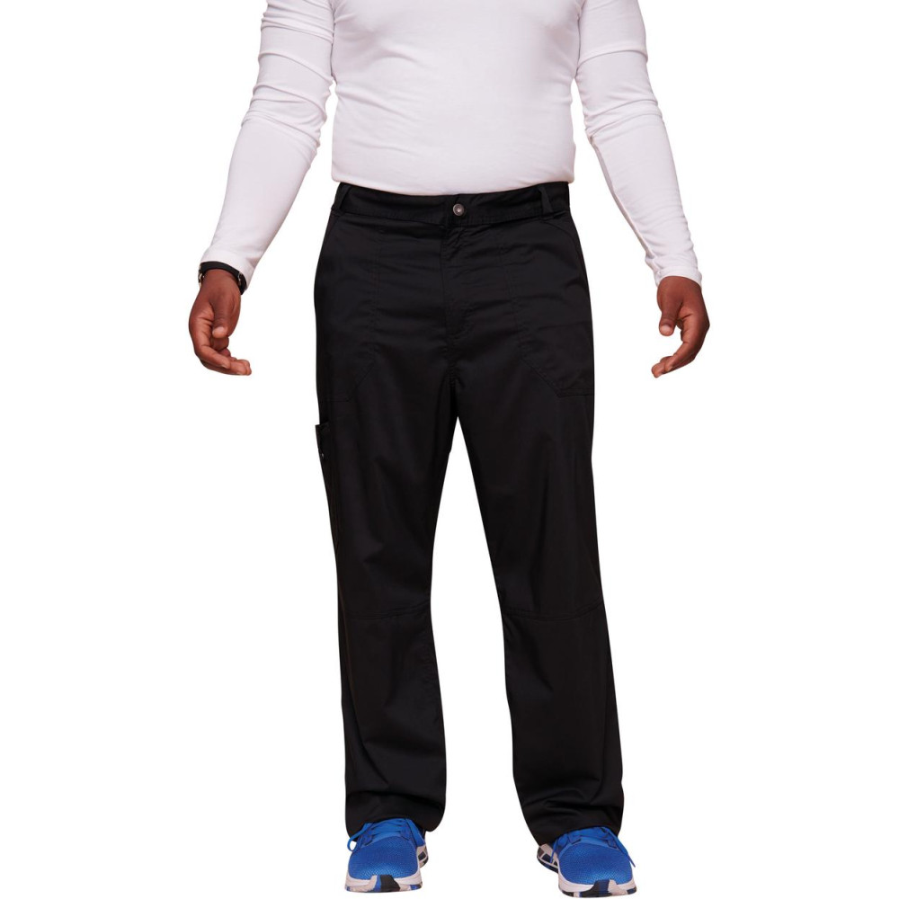 Pantalon cargo à braguette homme