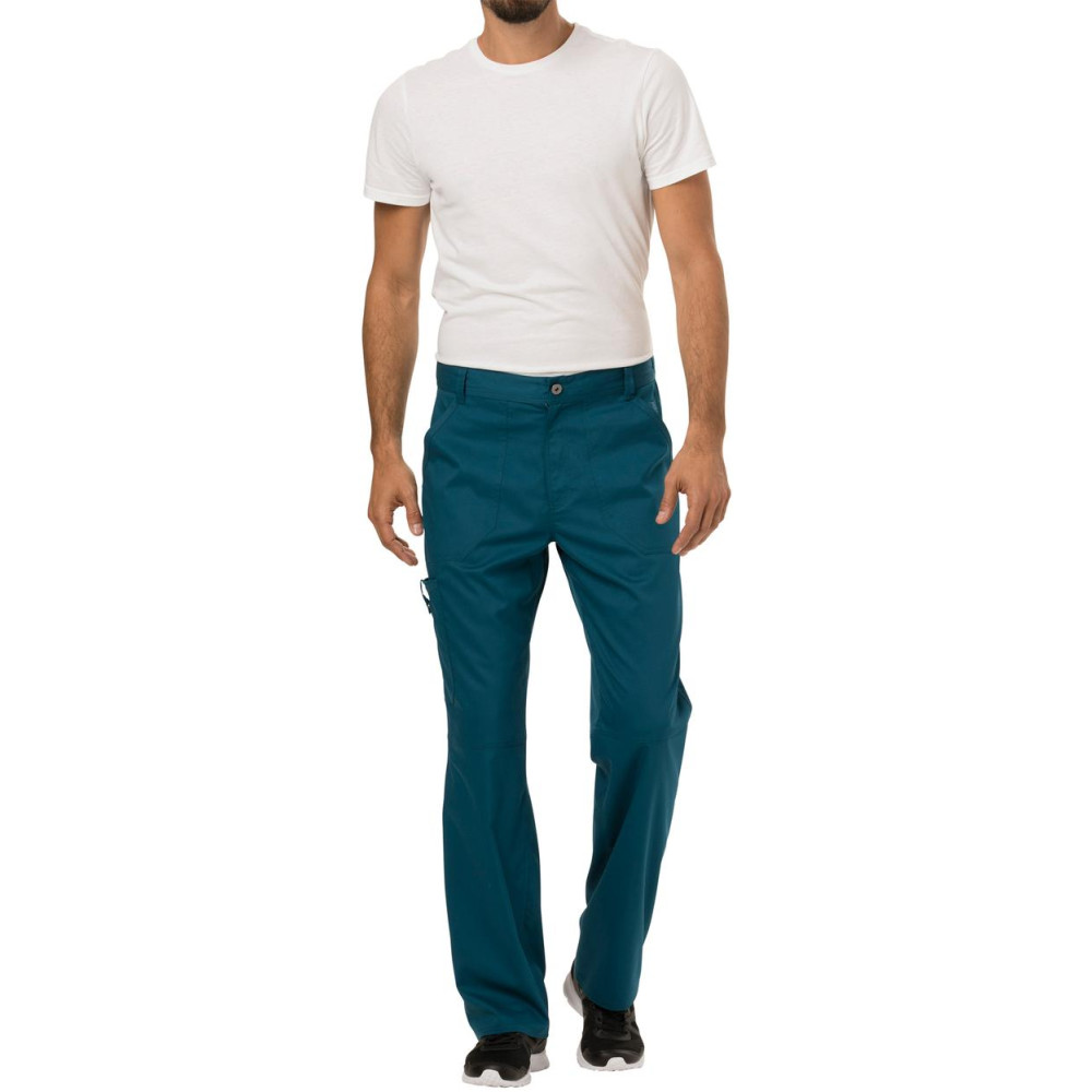 Pantalon cargo à braguette homme