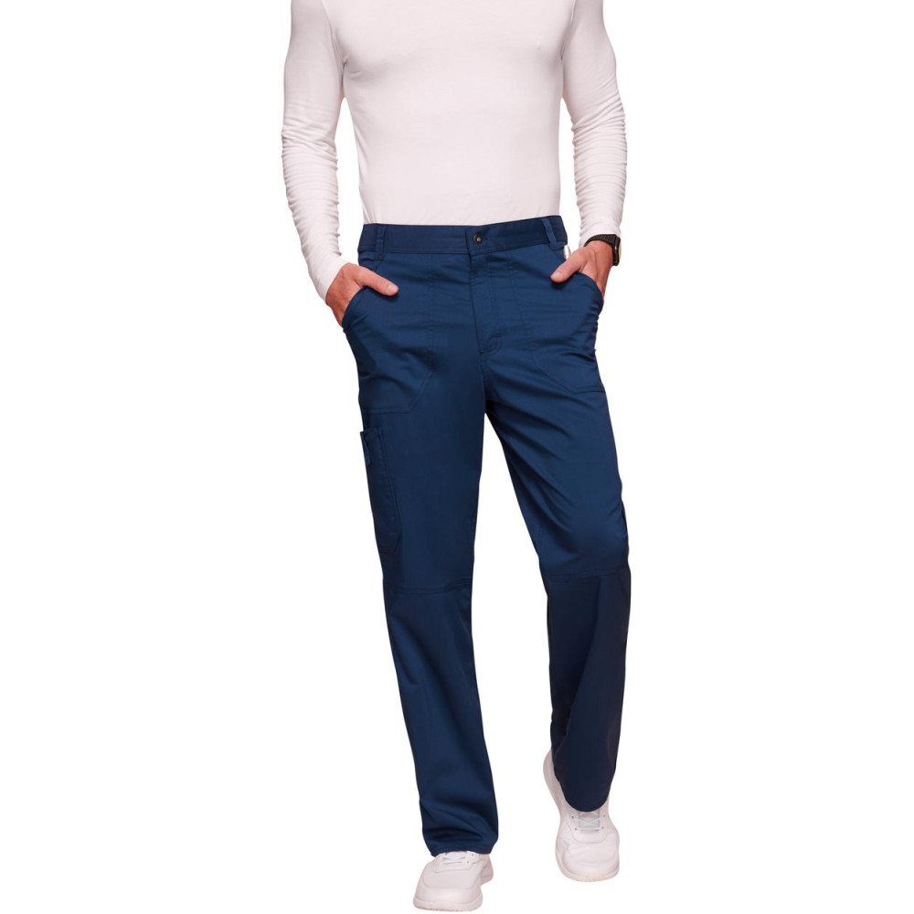 Pantalon cargo à braguette homme