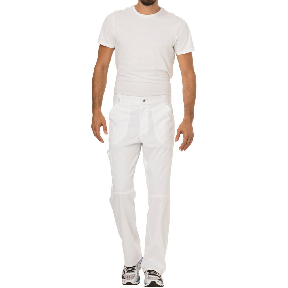 Pantalon cargo à braguette homme