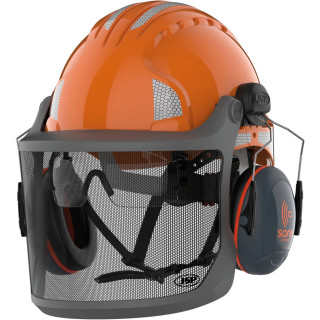 Casque forestier EVOGuard M3 avec coquilles Sonis Compact