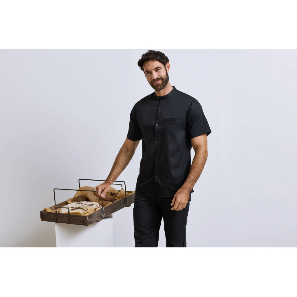 Veste chef cuisinier manches courtes 