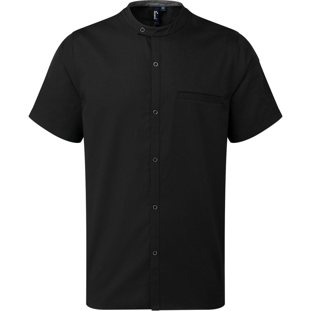 Veste chef cuisinier manches courtes 
