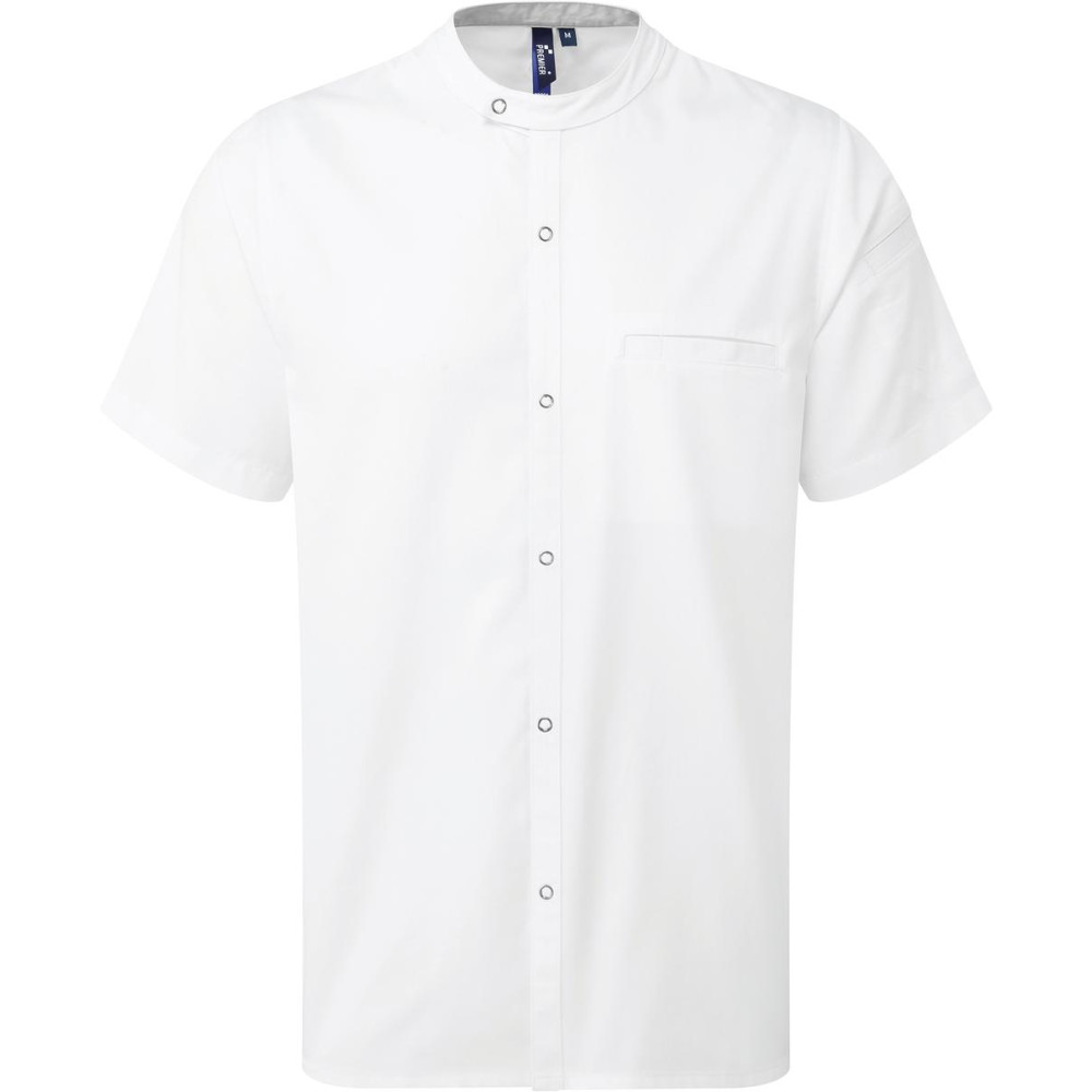 Veste chef cuisinier manches courtes 