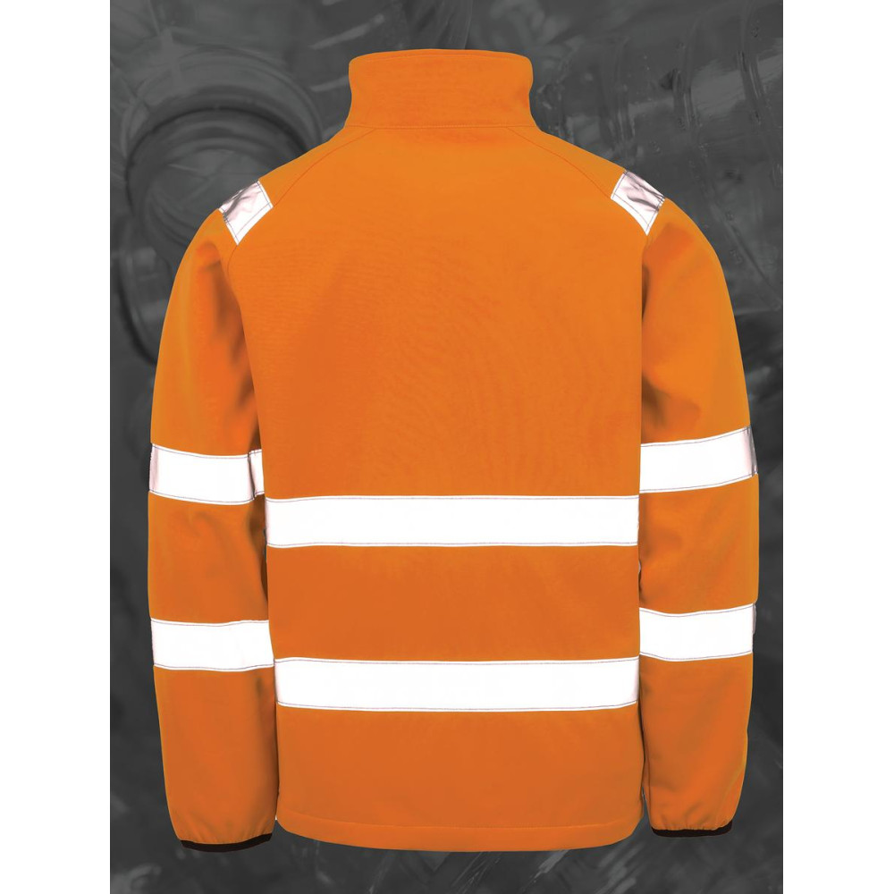 Veste softshell de sécurité recyclée 