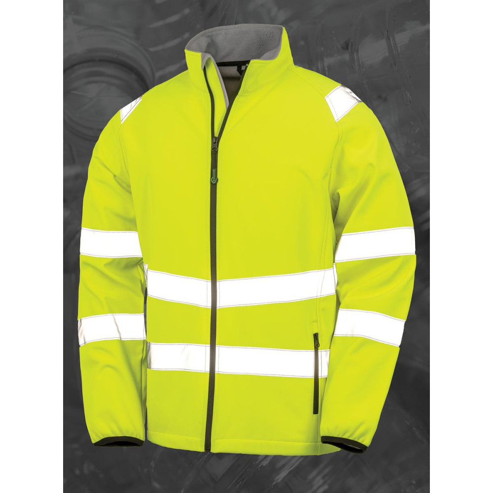 Veste softshell de sécurité recyclée 
