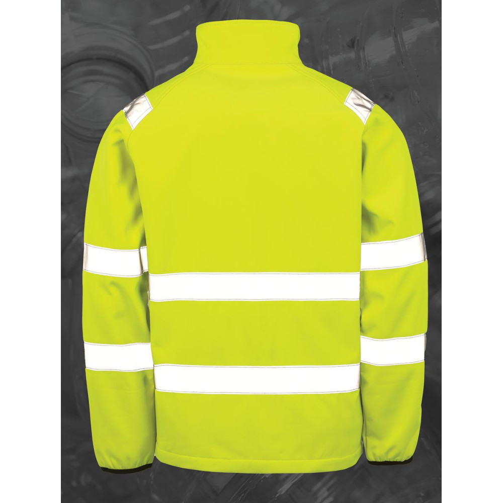 Veste softshell de sécurité recyclée 