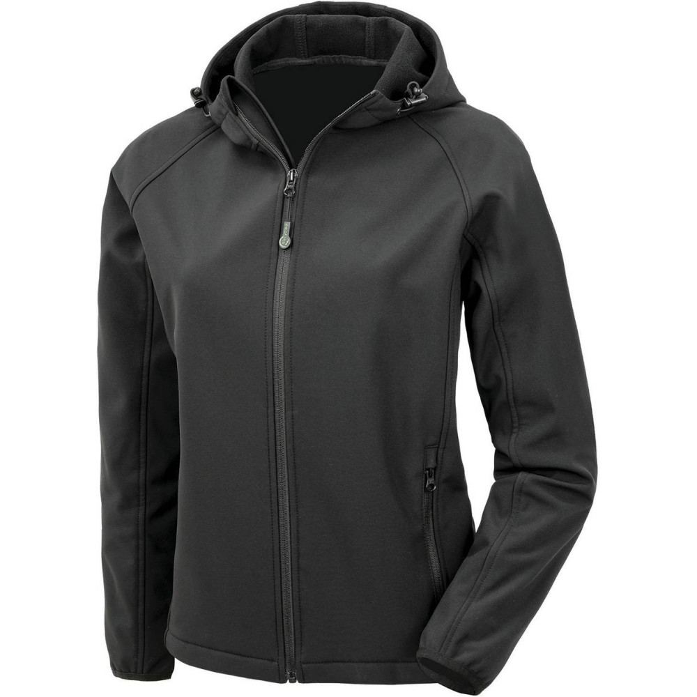 Veste softshell recyclée 3 couches à capuche femme