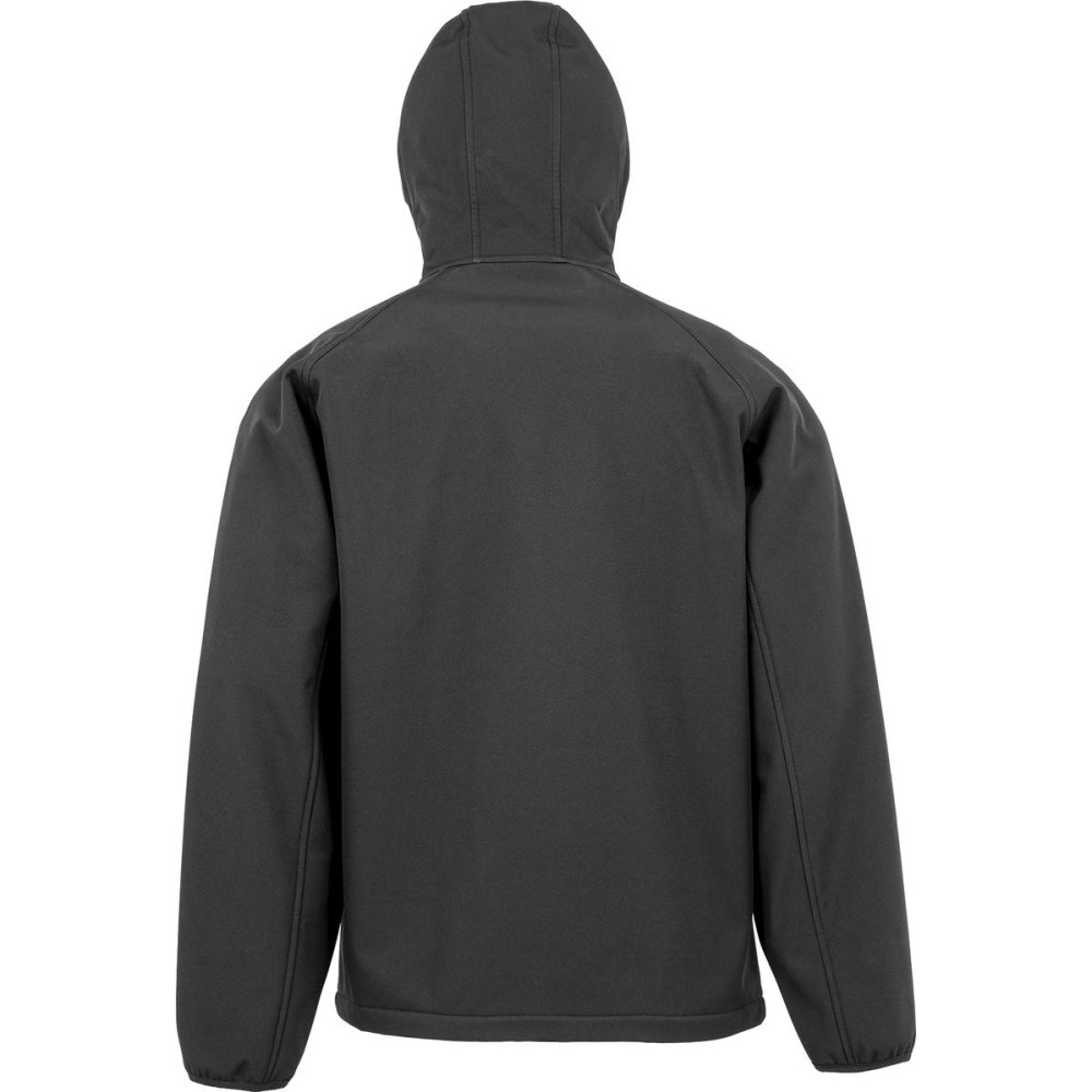 Veste softshell recyclée 3 couches à capuche homme