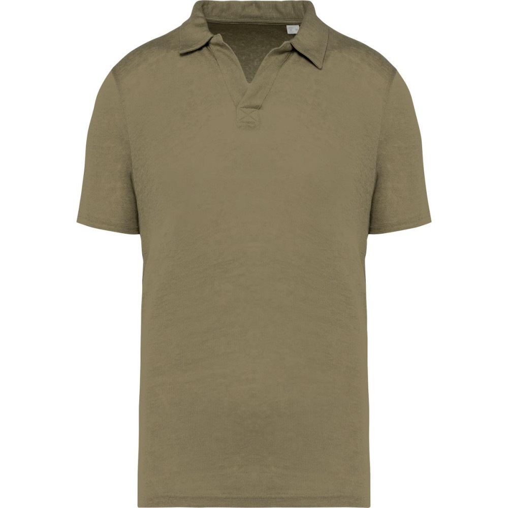 Polo en lin homme