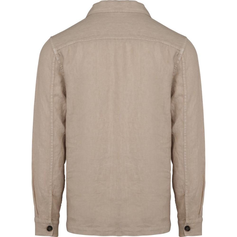 Surchemise délavée en lin homme