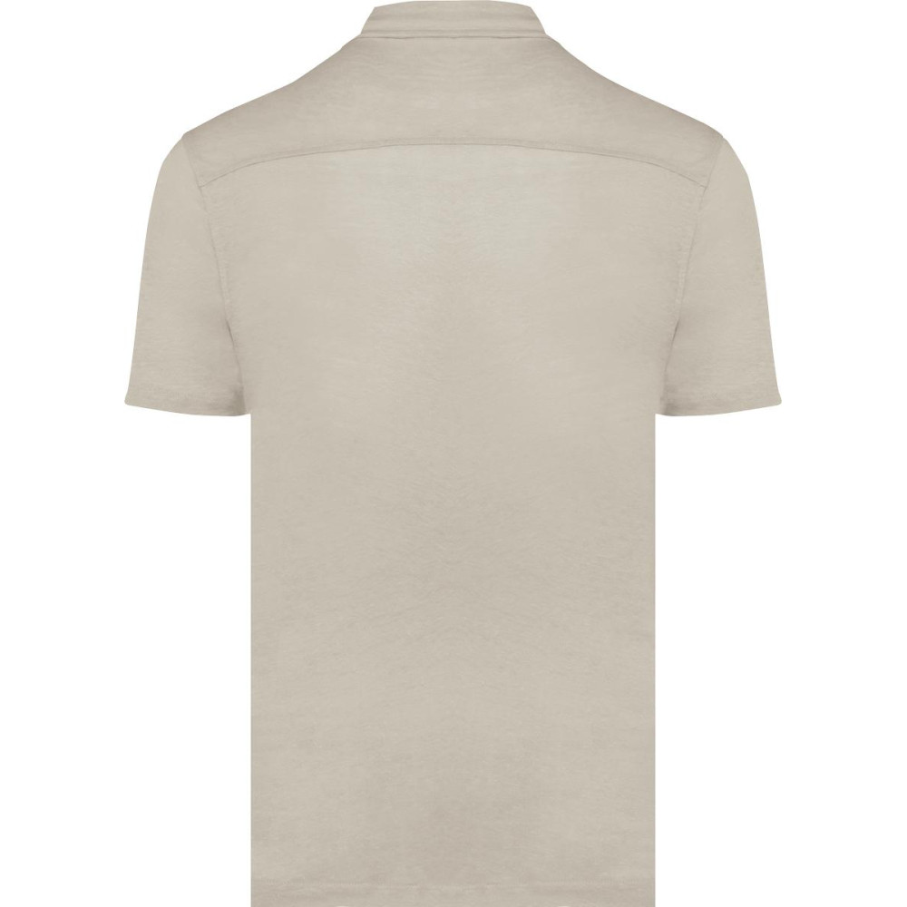 Chemise à manches courtes en lin homme