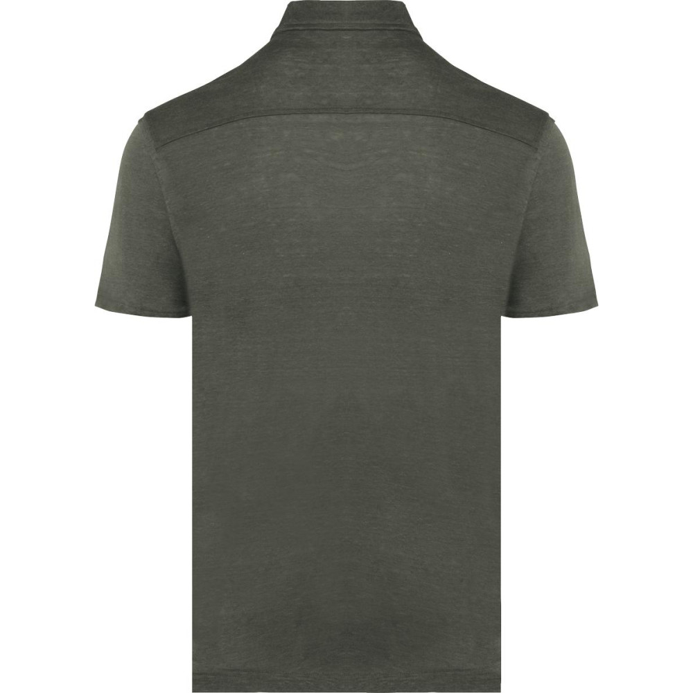 Chemise à manches courtes en lin homme