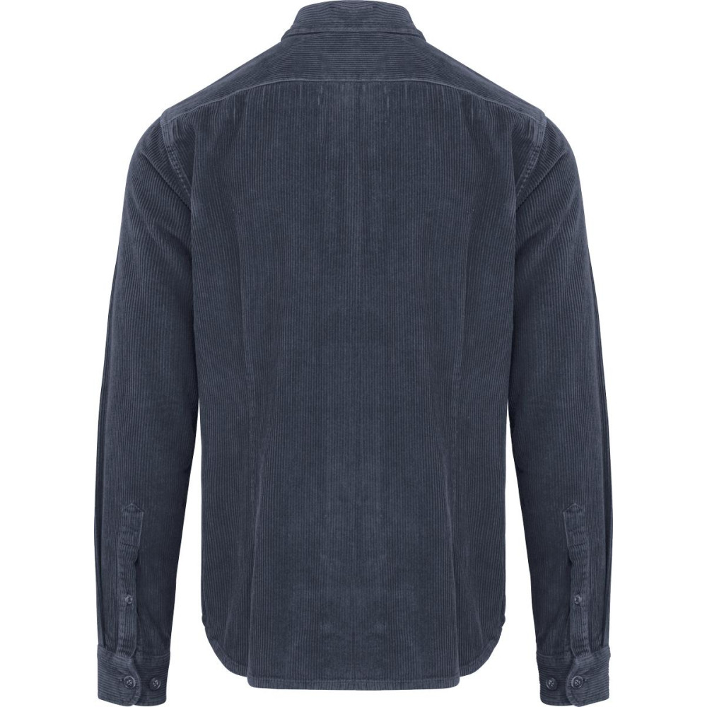 Surchemise écoresponsable délavée en velours cōtelé homme