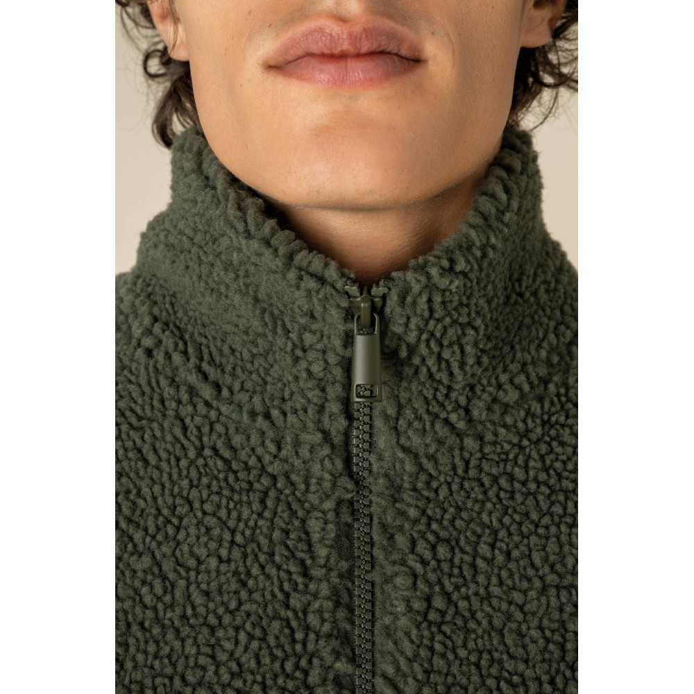 Veste sans manches en sherpa homme
